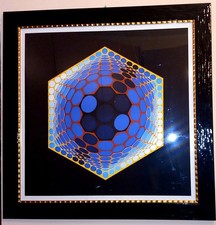 VICTOR VASARELY cm. 70x70 Tano