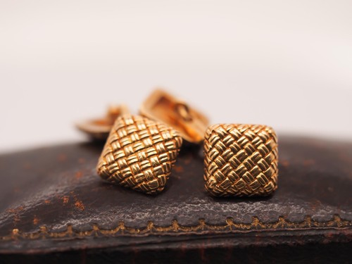 Gemelli tiffany in oro - tiffany, co
