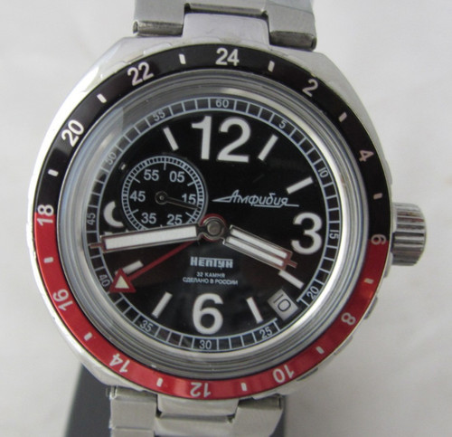Vostok amphibia diver watch - vostok,