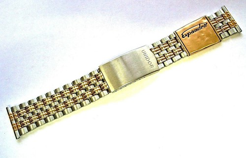 Bracelet acier inox bicolor