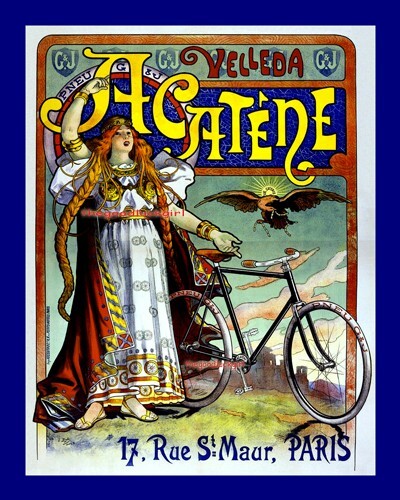 Bicicletta epoca francese - bicicletta,