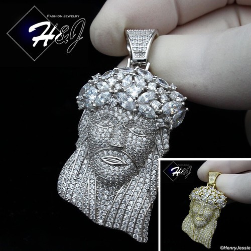 Ciondolo faccia gesù 3d - di,