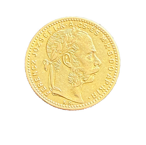 Ungheria 1887 oro franchi - franchi, 8