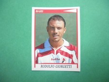 Figurina Calciatori Panini 1998 99 n 15 BARI Rodolfo Giorgetti NEW M2