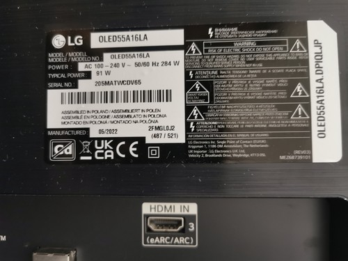 Oled55a16la pezzi di - (pezzi,