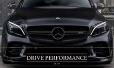 Griglia paraurti anteriore nera Mercedes Classe C W205 A S C 205 C63 43 AMG Style 18-21