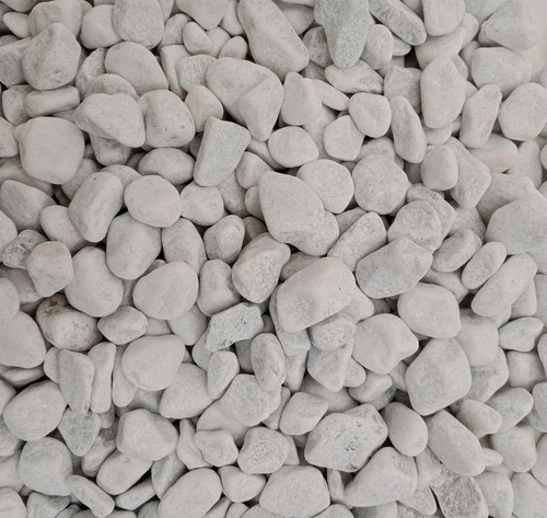 Ciottoli bianco marmo - -,