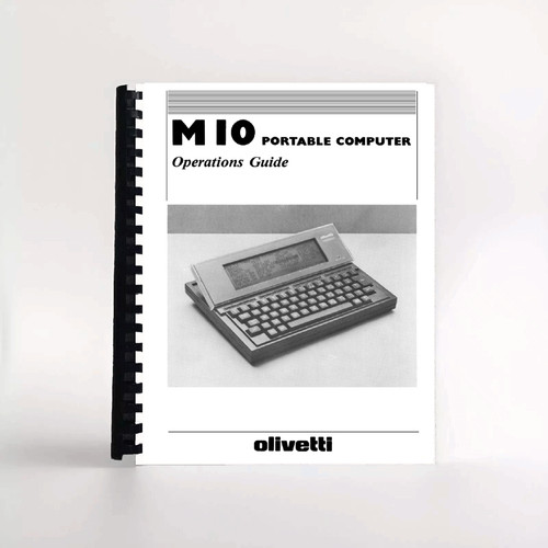 Olivetti m10 computer - olivetti,