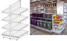 Scaffali scaffale scaffalature - scaffale,