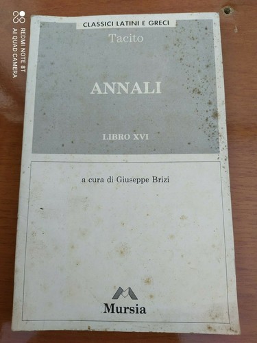 Annali cornelio tacito libro - annali,