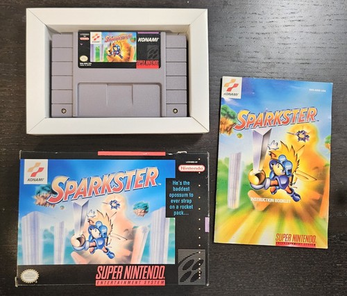 Sparkster super nintendo snes - sparkster,
