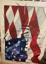 ENRICO MANERA DIPINTO TECNICA MISTA SU CARTONE Misure 105x72