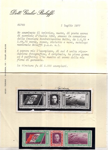 1933 trittico servizio di - 1933,