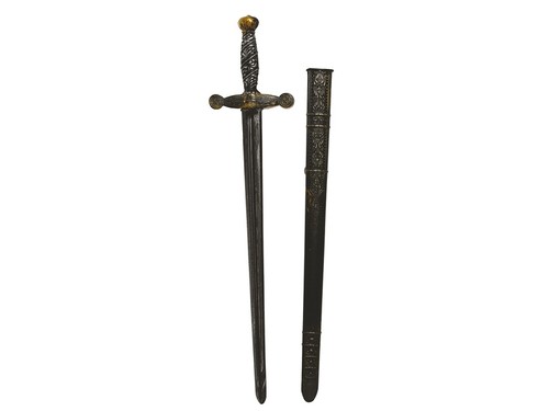 Spada medievale con - , fodero