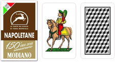 Napoletane Marrone 150° Anniversario 300080 - Carte Da Gioco Regionali Napoletan