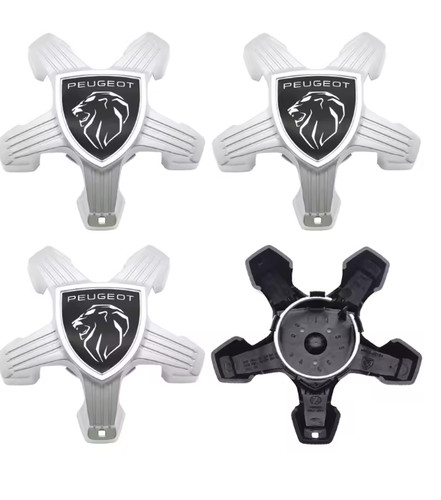 Pezzi peugeot nuovo logo - 3d,