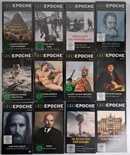 12 DVDs Geo Epoche: Lenin, Deutsche Hanse, Galilei, Nordirland, Bayern, Bombe...