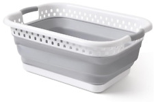 Bacinella Pieghevole Bucato Robusta di Alta Qualità Cesto Portabiancheria