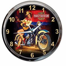 orologio da parete HARLEY DAVIDSON ROUTE 66 moto officina garage biker ricambio