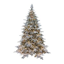 Albero natale pino innevato - natale,