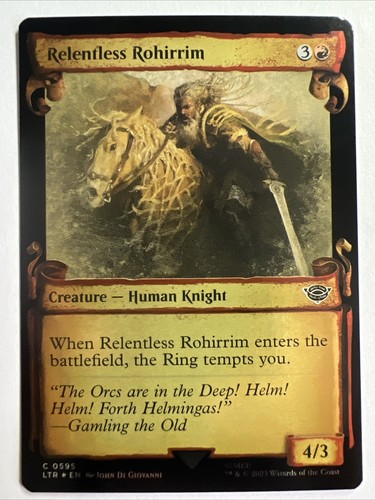 Relentless rohirrim showcase - relentless,