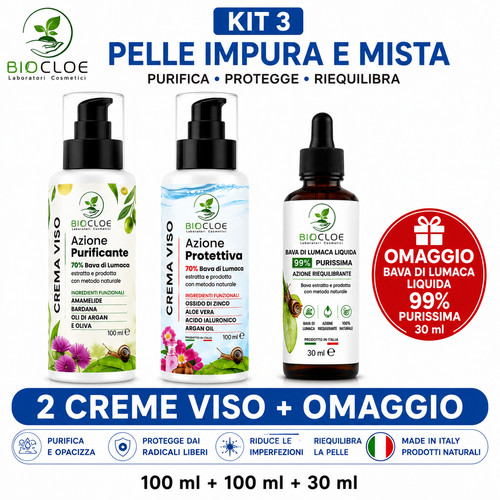 Crema viso bava di lumaca - crema,