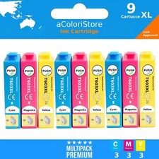 9 Cartucce compatibili per Epson WF 2810 2830 XP 2100 3100 3105 4100 4105 603XL