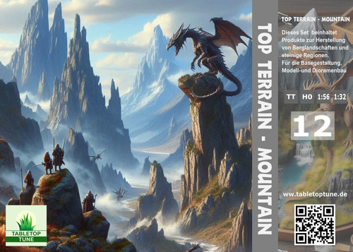 Top terrain mountain set - top,
