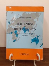 GALGANO - ISTITUZIONI DI DIRITTO PRIVATO QUINTA EDIZIONE [ CEDAM, 2008 ]