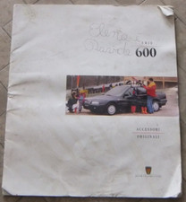 ROVER 600 OPUSCOLO CATALOGO ACCESSORI ORIGINALI 1996