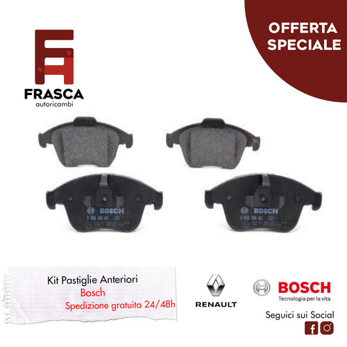 Pastiglie freno anteriori - pastiglie,