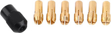 Mandrino per Trapano in Ottone,  6Pz Mini Mandrino Dremel 1Mm-3,2Mm Con M8 * 0.7
