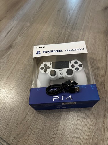 Joystick bianco ps4 con cavo - joystick,