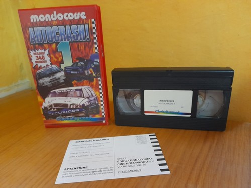 Mondocorse autocrash vhs - mondocorse,