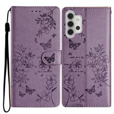 Custodia in pelle viola con
