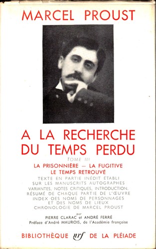 Marcel proust la recherche - la,