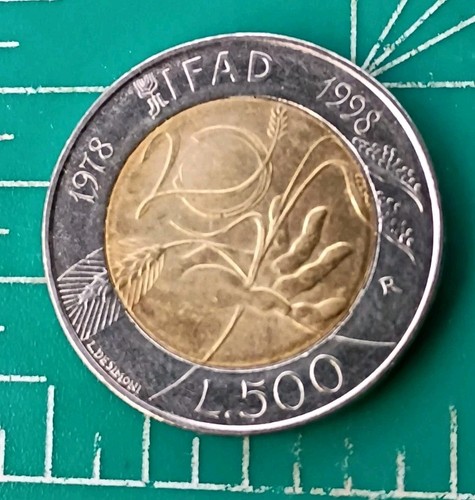 Italy 500 lire 1998 rome - ,
