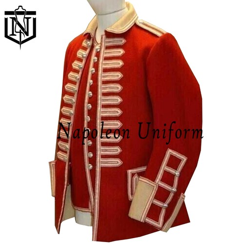 Giacca militare uomo - , rosso