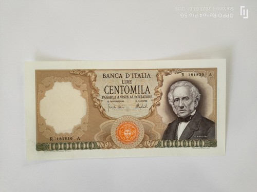 Banconota 100000 lire - da,