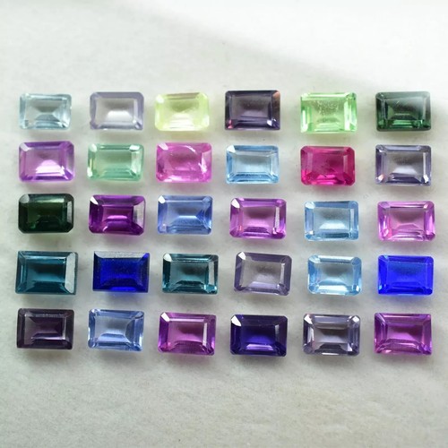 Lotto pietre preziose 7x5 - , mm