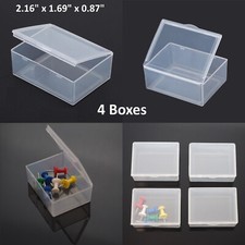 4PCS Small Plastic Storage