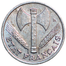 Francia 50 centesimi 1943 KM#