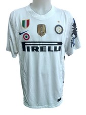 MAGLIA INTER MILITO MATCH WORN ISSUE SHIRT JERSEY CAMISETA 2010/2011 COA