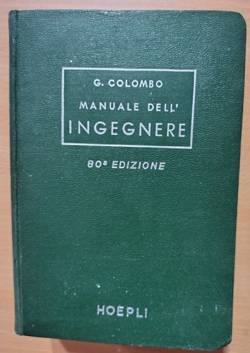 Manuale dell ingegnere 80a - manuale, dell'ingegnere