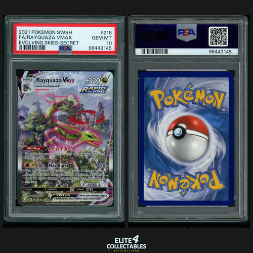 Rayquaza vmax 218 203 psa - vmax, 218/203