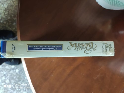 Vhs bella la bestia - vhs,