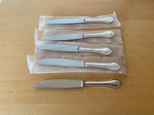 5X Vecchi Coltelli Da Tavola -