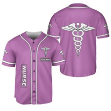 Maglia Baseball Infermiera