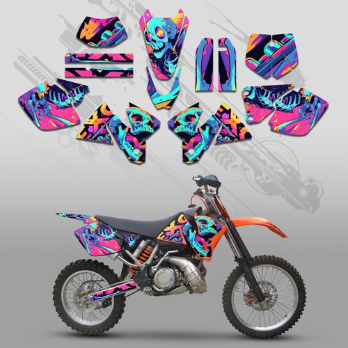 Kit grafica sfondo adesivi - grafica,