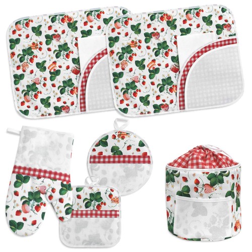 Set cucina fragole - set,